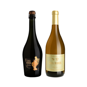 Casa Boher Extra Brut + Casa Boher Gran Viognier