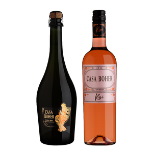 Casa Boher Extra Brut + Casa Boher Rosé