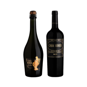 Casa Boher Extra Brut + Casa Boher Malbec